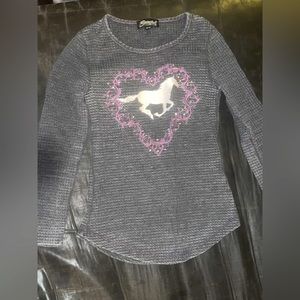 Cowgirl Hardware girls top small/6